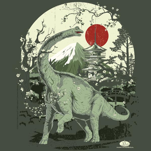 buy hart mind soul ancient menace Dinosaur Tee Shirts
