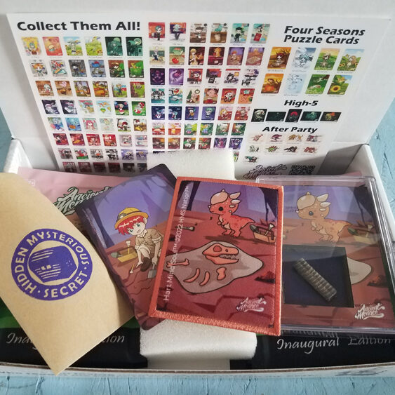 Ancient Menace trading cards unboxing video